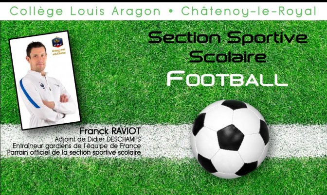 Section sportive scolaire Football - rentre 2022